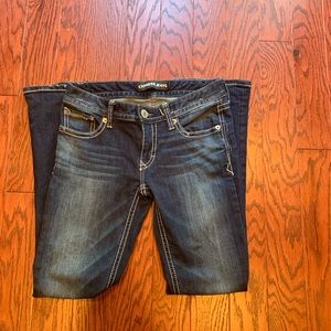 Express Boot Stella Low Rise Jeans SZ 4 Short